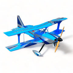 Ultimate Biplane 54.3"ARF 20cc "New - Sept 2023" Blue/Silver/Black by Seagull