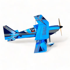 Ultimate Biplane 54.3"ARF 20cc "New - Sept 2023" Blue/Silver/Black by Seagull