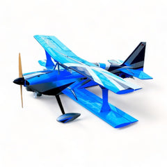 Ultimate Biplane 54.3"ARF 20cc "New - Sept 2023" Blue/Silver/Black by Seagull