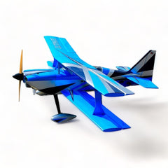 Ultimate Biplane 54.3"ARF 20cc "New - Sept 2023" Blue/Silver/Black by Seagull