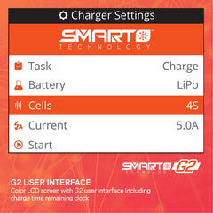 Spektrum Charger AC Smart S155 G2 AC 1x55W, by Spektrum