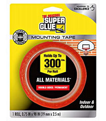 Superglue SprStrngMountingTape 19mmx2.5m