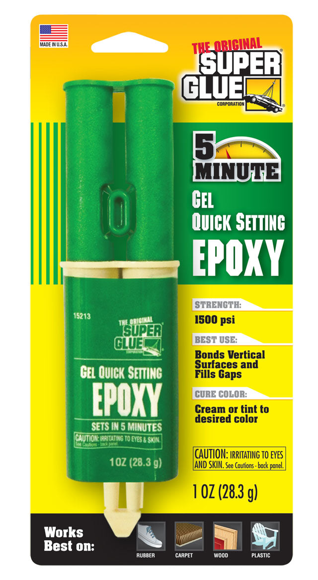 Superglue Quick Set Epoxy Gel (28.4gm)12