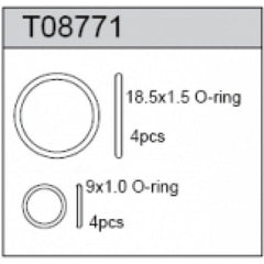 O-Ring Set, Team C