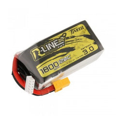 2021 Tattu R-Line Version 3.0 1800mAh 14.8V 120C 4S1P 197g Lipo Battery Pack